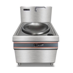 Bếp từ đơn công nghiệp xào trực tiếp mặt lõm