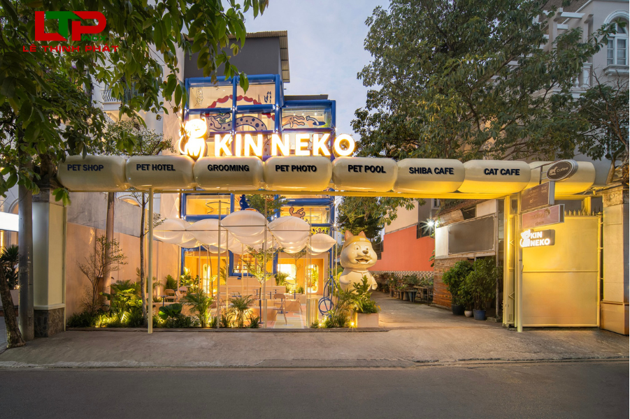 Lắp Đặt Thiết Bị Inox Quán Cafe Kin Neko 