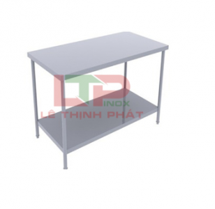 BÀN INOX 2 TẦNG