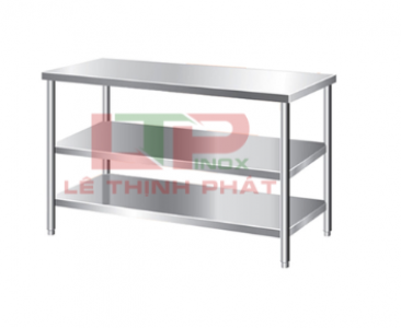 BÀN INOX 3 TẦNG