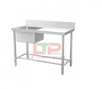 CHẬU RỬA INOX ĐƠN CÁNH PHẢI