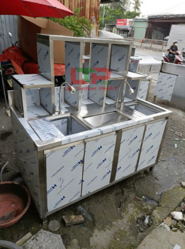 QUẦY PHA CHẾ INOX 1.8M