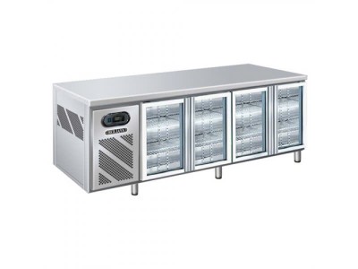 Bàn Mát 4 Cánh Kính 